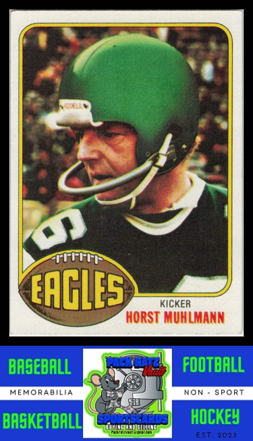 1976 Topps #382 Horst Muhlmann VG+