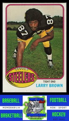 1976 Topps #381 Larry Brown VG+