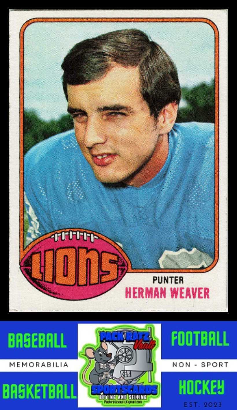 1976 Topps #375 Herman Weaver VG+