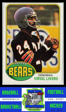 1976 Topps #59 Virgil Livers VG+