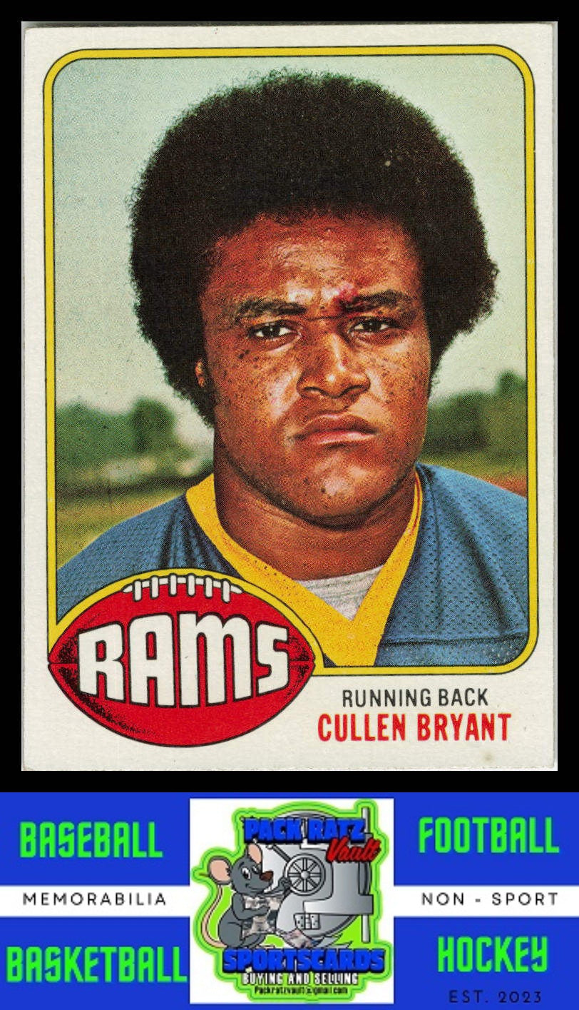 1976 Topps #373 Cullen Bryant VG+