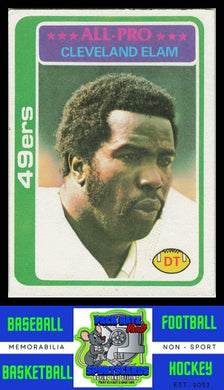 1978 Topps #170 Cleveland Elam VG+