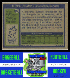 1972 Topps #153 Al Beauchamp VG+