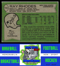 Load image into Gallery viewer, 1978 Topps #188 Ray Rhodes VG+