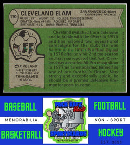 1978 Topps #170 Cleveland Elam VG+