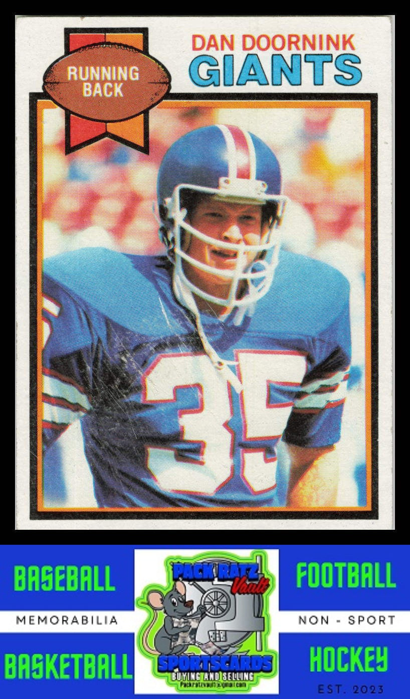 1979 Topps #492 Dan Doornink VG+