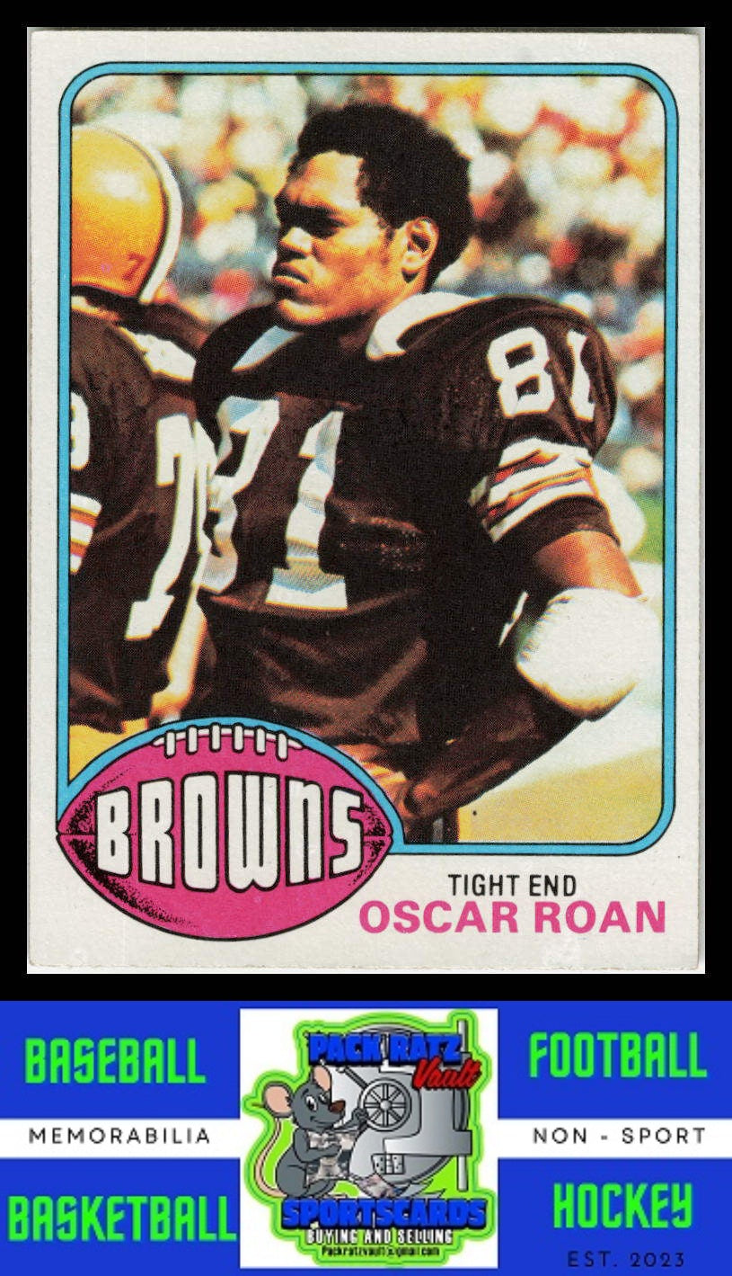 1976 Topps #256 Oscar Roan VG+