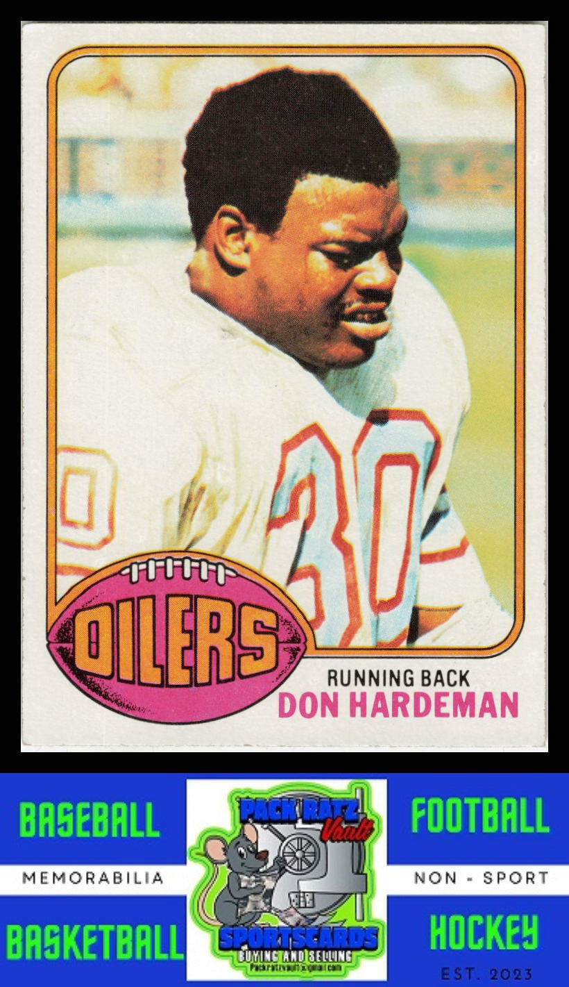 1976 Topps #254 Don Hardeman VG+