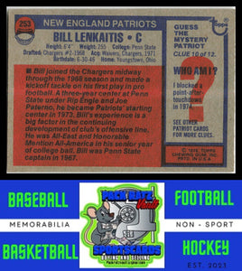 1976 Topps #253 Bill Lenkaitis VG+