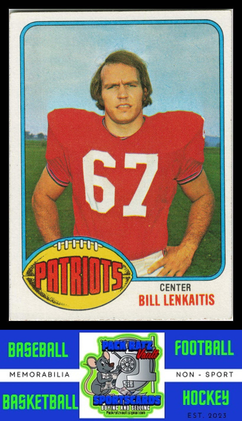 1976 Topps #253 Bill Lenkaitis VG+