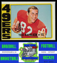 Load image into Gallery viewer, 1972 Topps #155 Ted Kwalick VG+