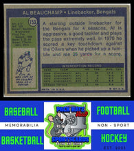 Load image into Gallery viewer, 1972 Topps #153 Al Beauchamp VG+