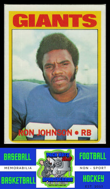 1972 Topps #207 Ron Johnson VG+