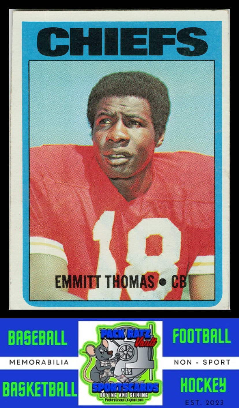 1972 Topps #157 Emmitt Thomas VG+