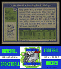 Load image into Gallery viewer, 1972 Topps #166 Clint Jones VG+