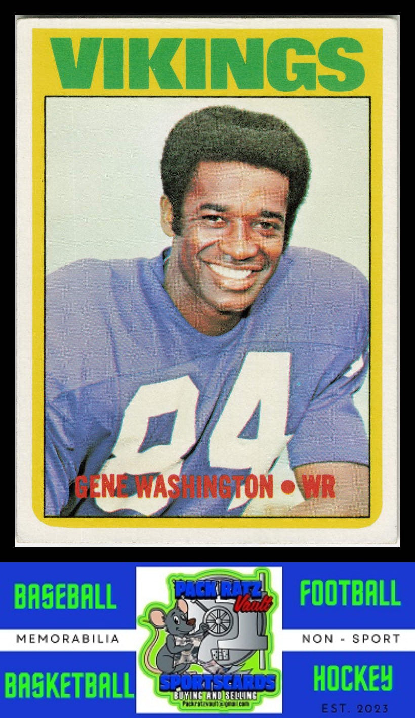 1972 Topps #218 Gene Washington VG+