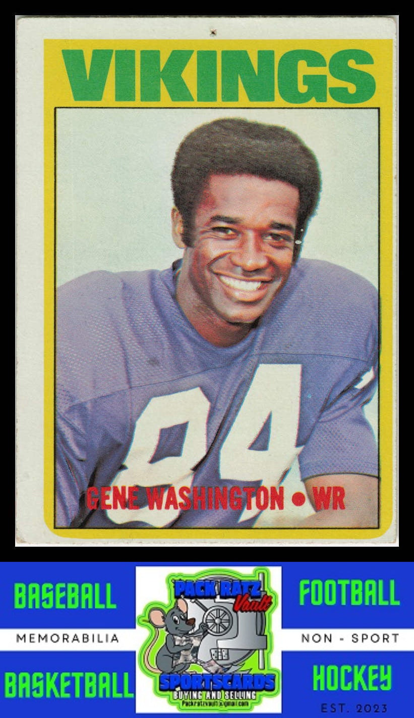 1972 Topps #218 Gene Washington VG+