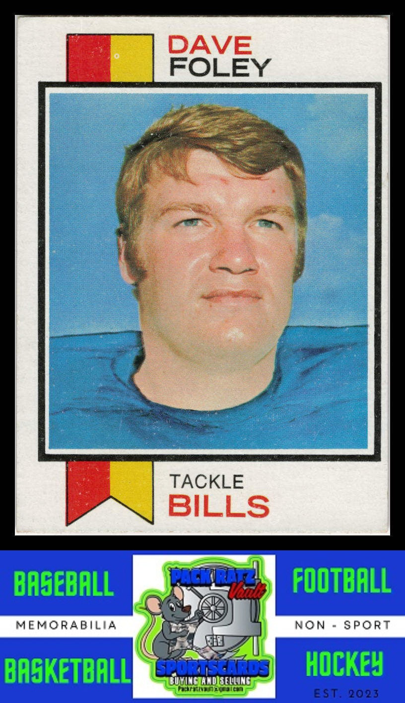 1973 Topps #94 Dave Foley (RC) VG+