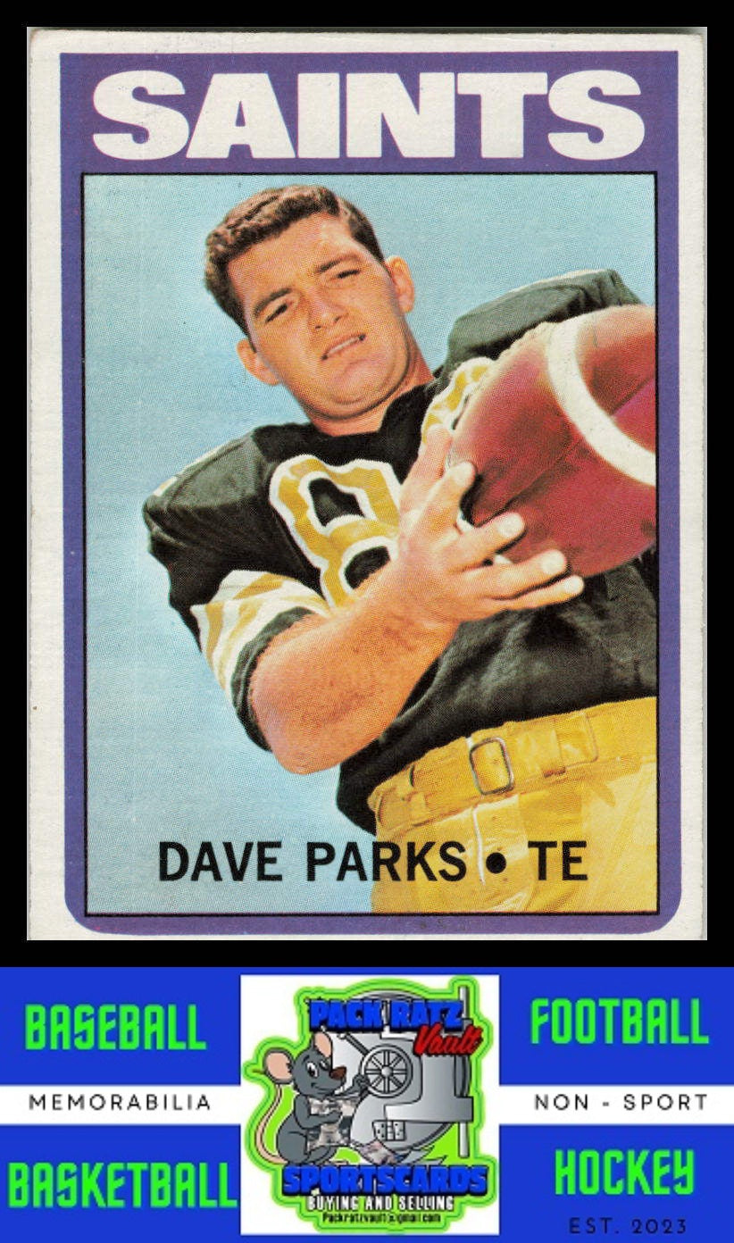 1972 Topps #14 Dave Parks VG+