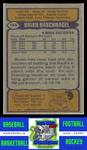 1979 Topps #154 Brian Baschnagel VG+