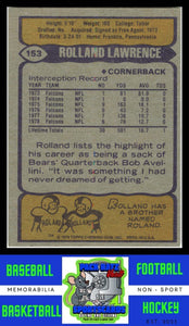 1979 Topps #153 Rolland Lawrence VG+