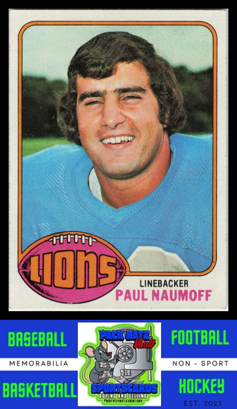 1976 Topps #176 Paul Naumoff VG+