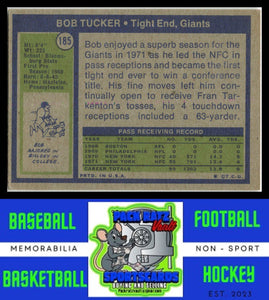 1972 Topps #185 Bob Tucker VG+