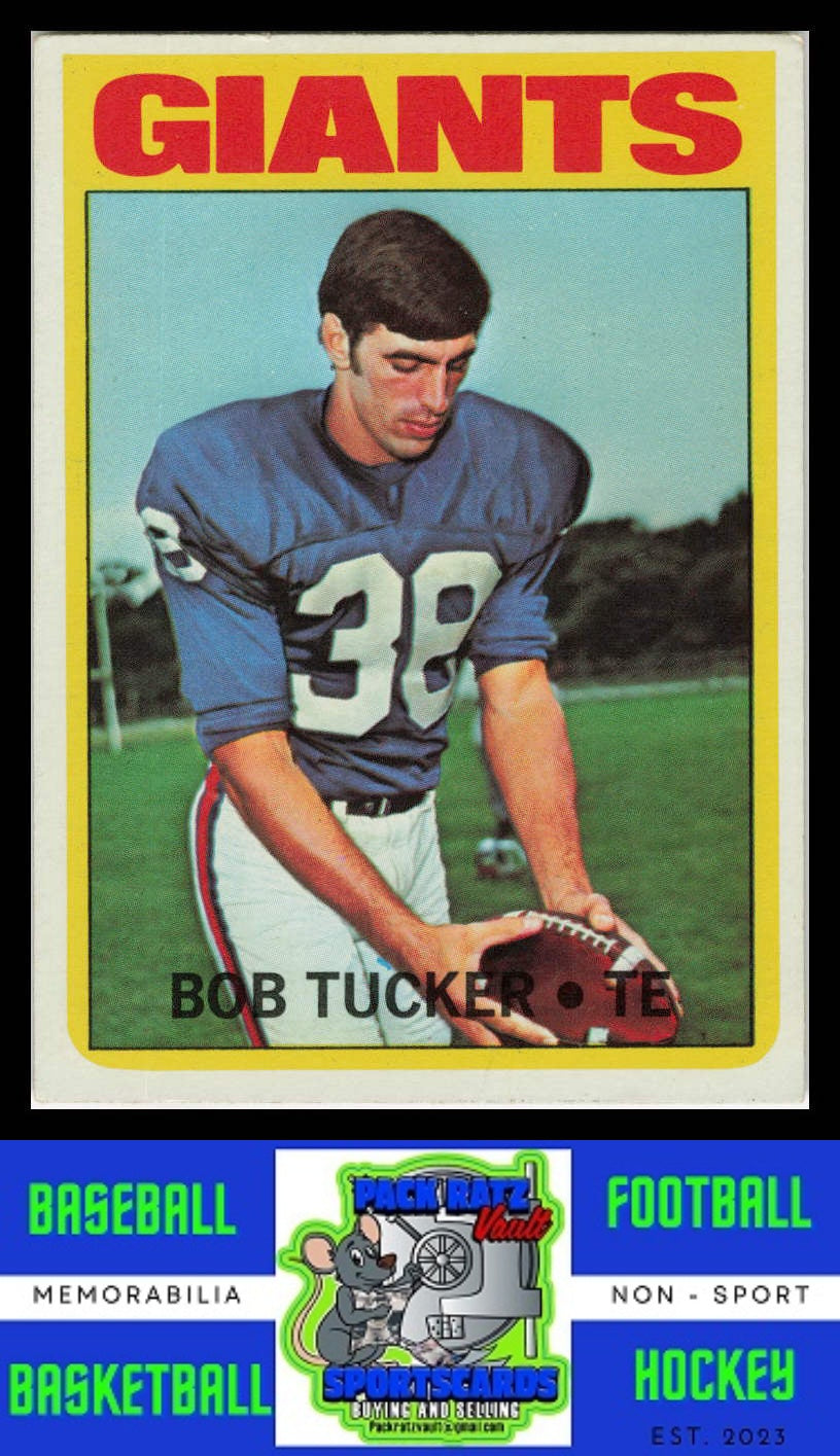 1972 Topps #185 Bob Tucker VG+