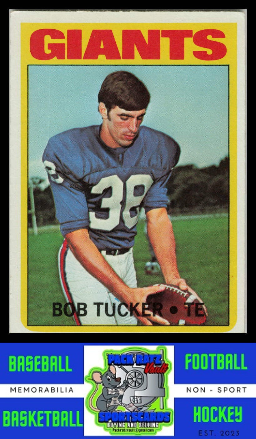 1972 Topps #185 Bob Tucker VG+