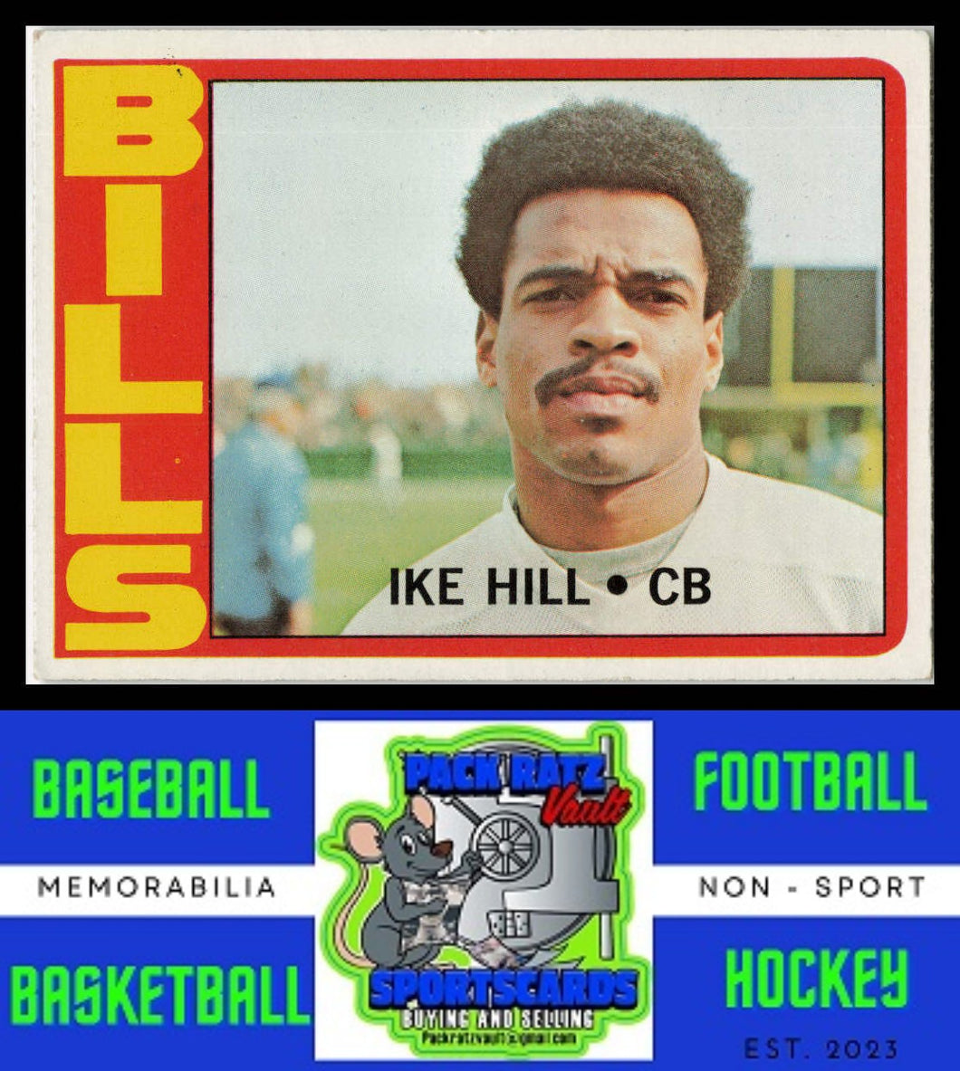 1972 Topps #83 Ike Hill VG+