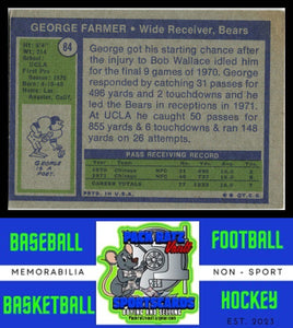 1972 Topps #84 George Farmer VG+