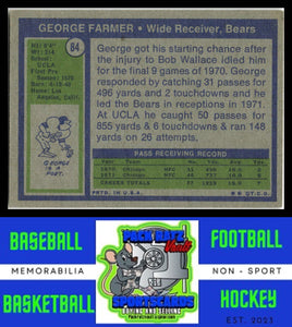 1972 Topps #84 George Farmer VG+