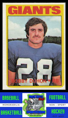 1972 Topps #92 Bobby Duhon VG+