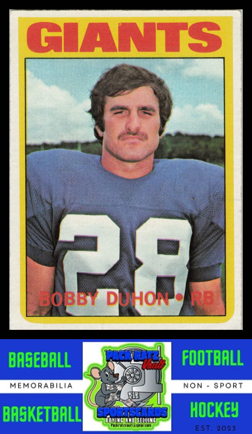 1972 Topps #92 Bobby Duhon VG+