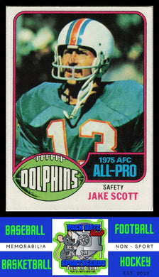 1976 Topps #120 Jake Scott VG+