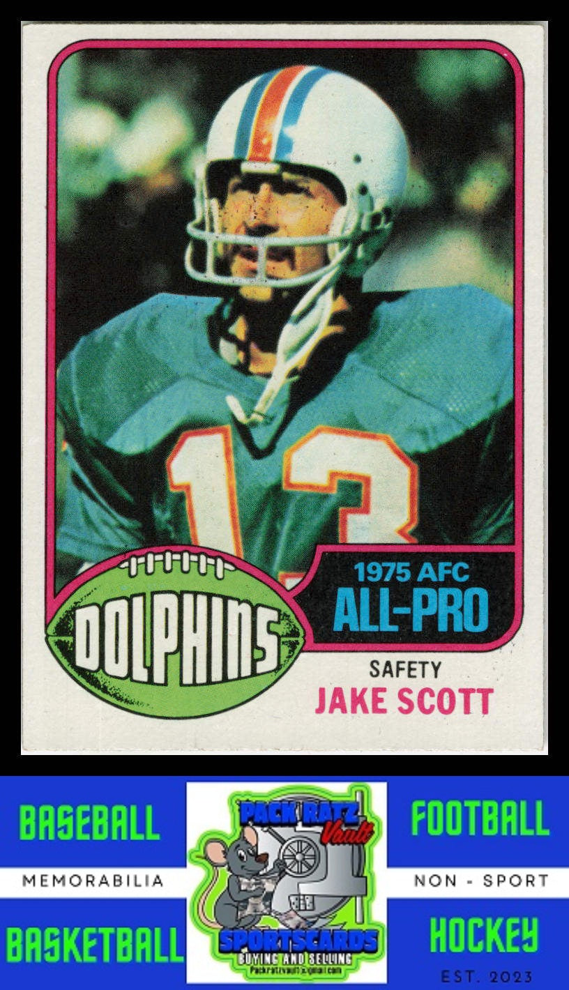 1976 Topps #120 Jake Scott VG+