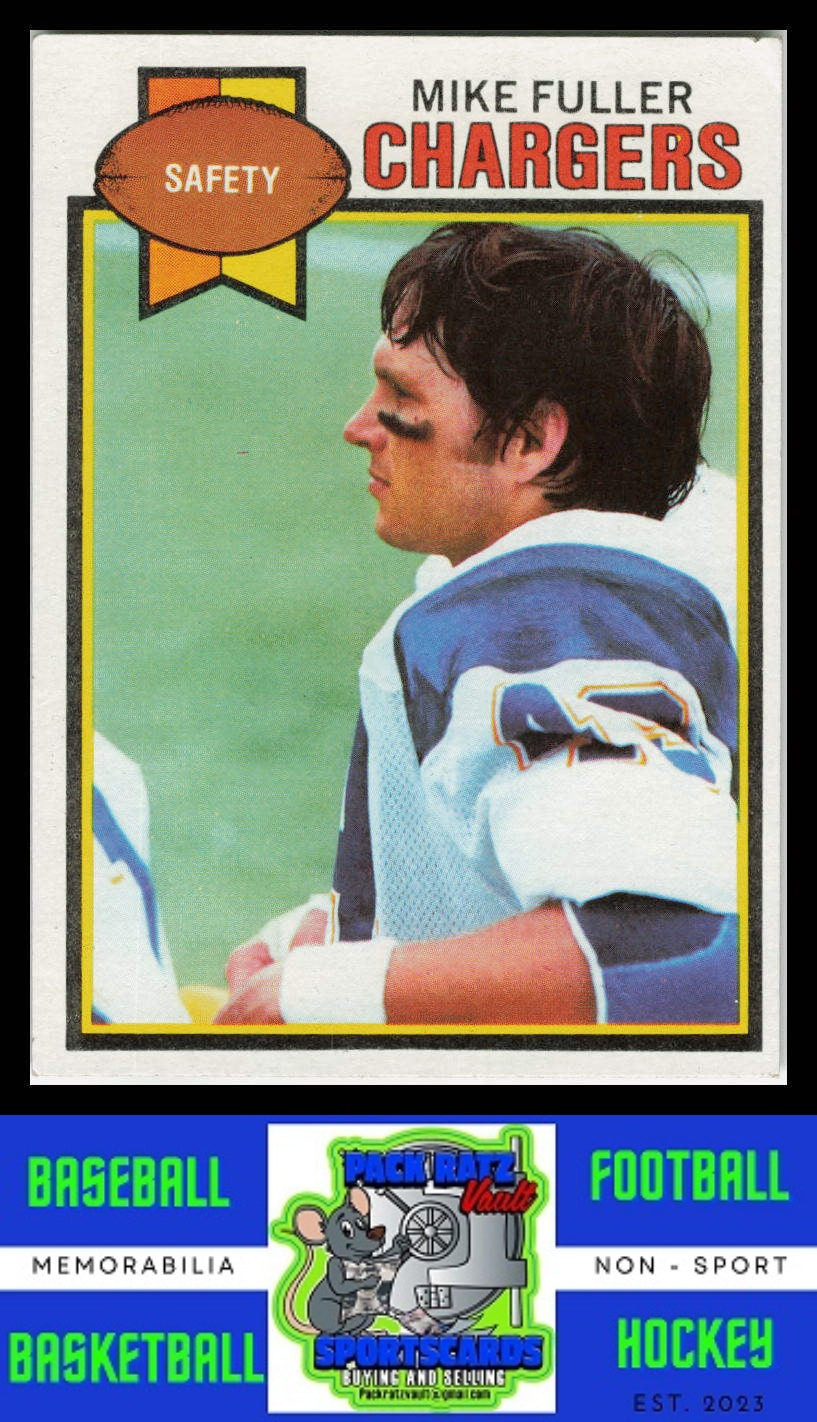 1979 Topps #254 Mike Fuller Cream Colored Back VG+