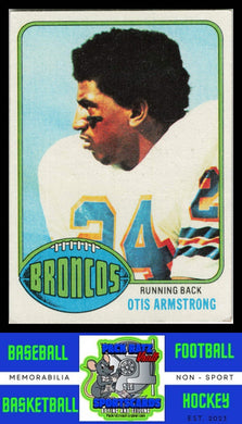 1976 Topps #123 Otis Armstrong VG+