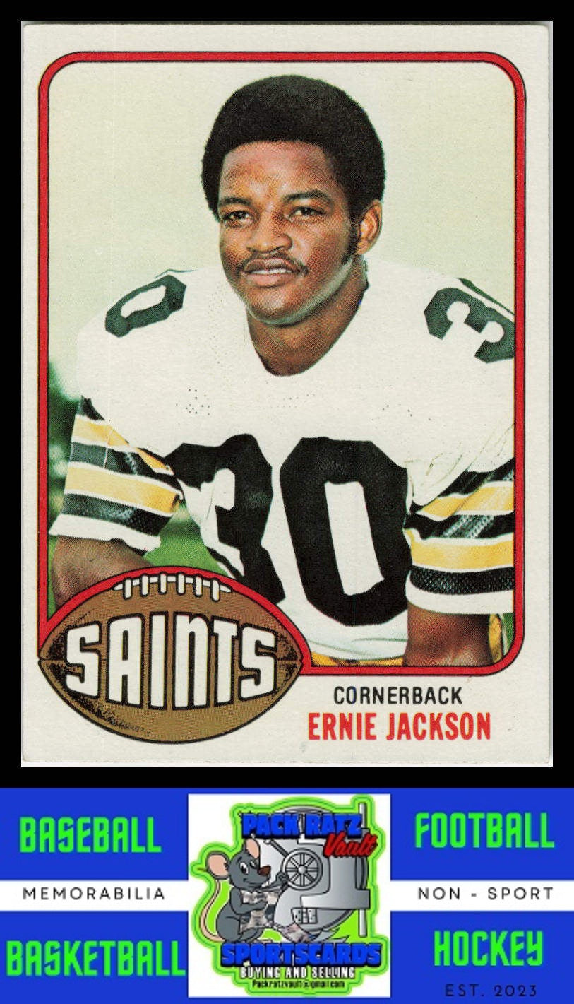 1976 Topps #122 Ernie Jackson VG+