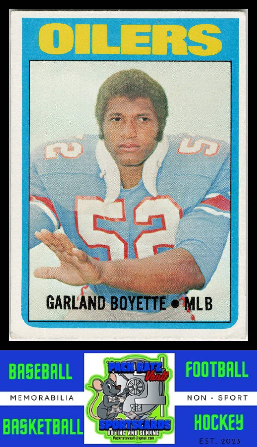 1972 Topps #202 Garland Boyette VG+