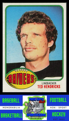 1976 Topps #76 Ted Hendricks VG+