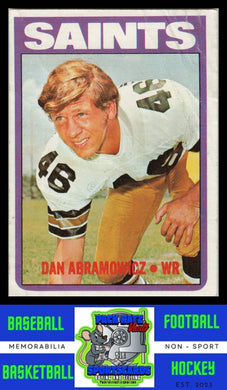 1972 Topps #213 Dan Abramowicz VG+