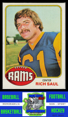 1976 Topps #77 Rich Saul VG+