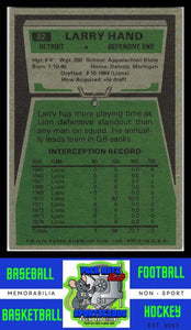 1975 Topps #42 Larry Hand VG+