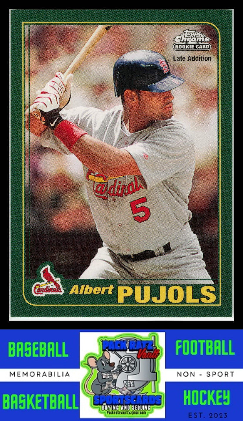 2006 Topps #6 Albert Pujols Rookie of the Week NM/M