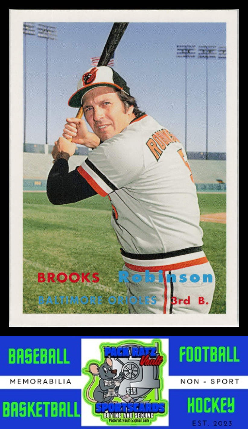 2006 Topps Heritage #FR-BR Brooks Robinson Flashbacks Seat Relics NM/M