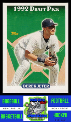 2006 Topps #18 Derek Jeter Rookie of the Week NM/M