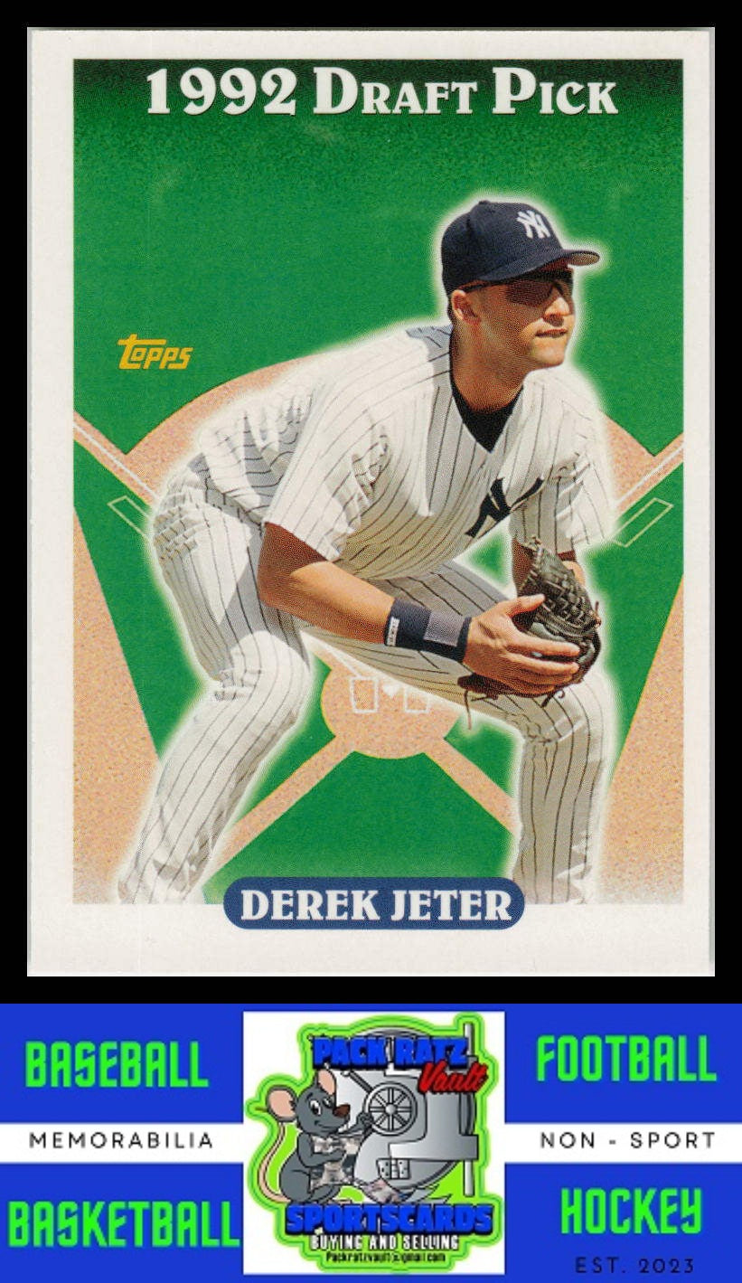 2006 Topps #18 Derek Jeter Rookie of the Week NM/M