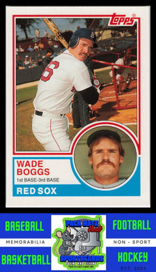 2006 Topps #23 Wade Boggs Rookie of the Week NM/M