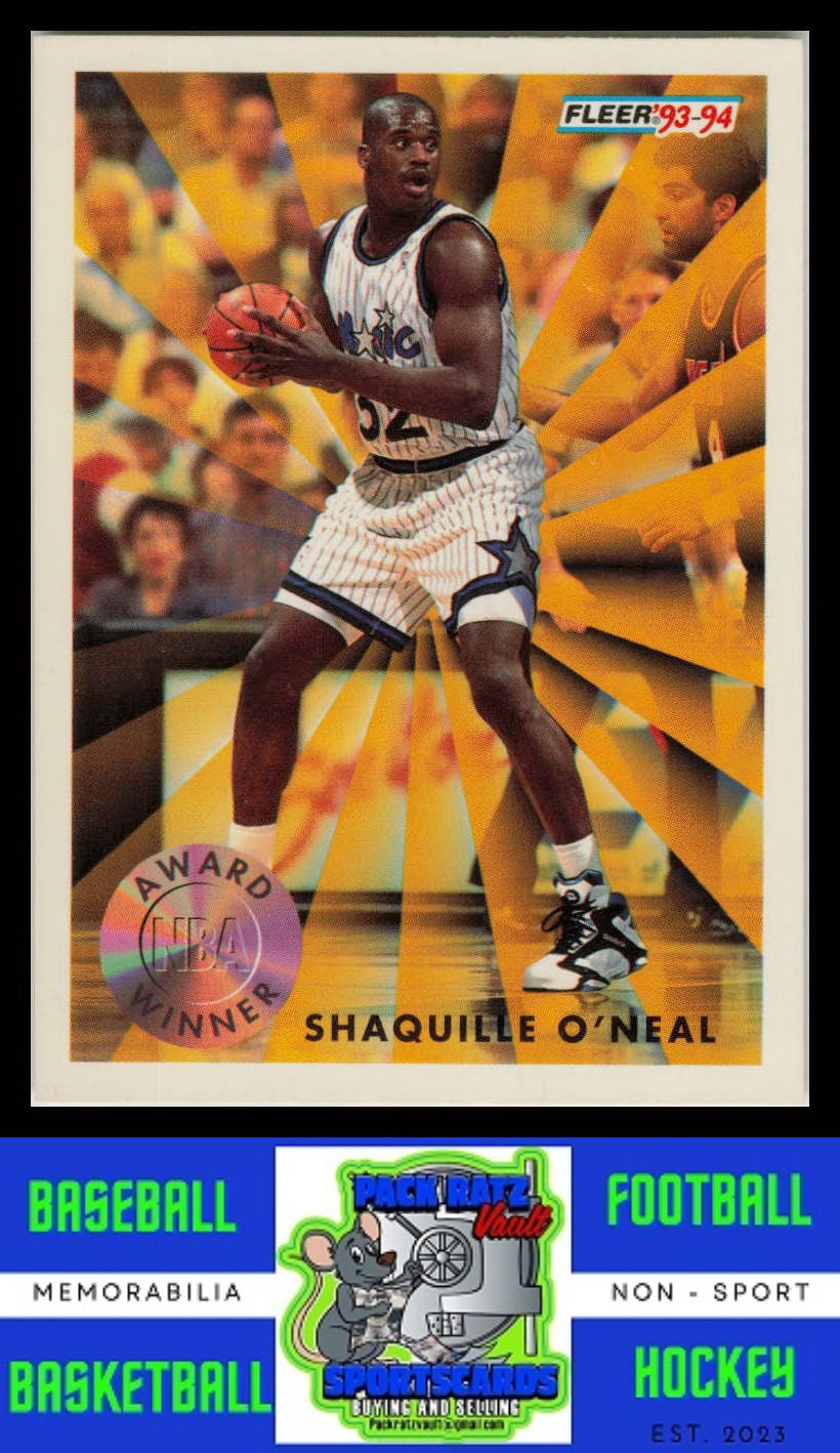 1993 Fleer #231 Shaquille O'Neal Award Winner NM/M